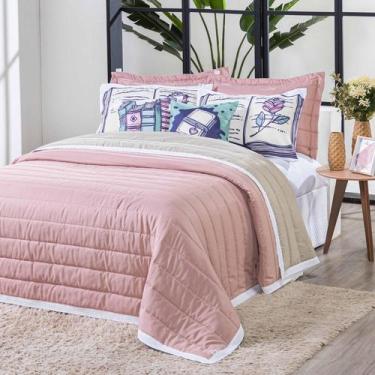 Imagem de Kit Colcha Cobre Leito Matelado king Size 7 peças Future - Davy Enxova