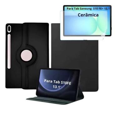 Imagem de Capa Giratória Protetora P Tablet Sansung Galaxy S10fe 13.1' + Pelicul