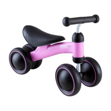 Imagem de Bicicleta Bicicletinha De Equilíbrio Para Bebê 4 Rodas Sem Pedal Buba,