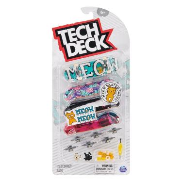 Imagem de Kit 4 Skate De Dedo Coleção Meow Ii - Tech Deck