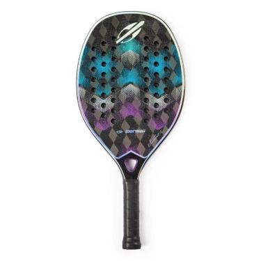 Imagem de Raquete Beach Tennis Vini Font II Roxo/Azul Mormaii