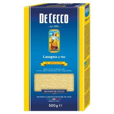 Imagem de Massa de Lasanha Italiana De Cecco 500g