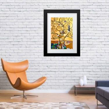 Imagem de Quadro Árvore Klimt - Stoclet Frieze - 60x48cm