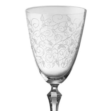 Imagem de Jogo 6 taças água Elizabeth drada cristal 350ml -Bohemia, 3 meses por 