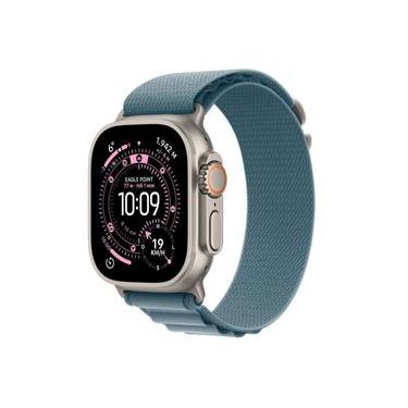 Imagem de Apple Watch Ultra 3 GPS+ Cellular 49mm Pulseira Loop Alpina M Azul-Clara