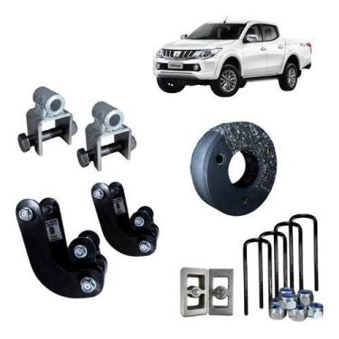 Imagem de kit lift Dt/Tr+ Jumelo conforto+ prol. L200 Triton 01/16 - Borfix