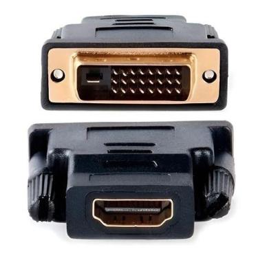 Imagem de Adaptador Dvi Macho 24+1 X Hdmi Fêmea - S&B