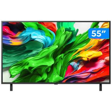 Imagem de Smart TV LG QNED MiniLED 4K 55" Polegadas com webOS 25 e Processor 8 A