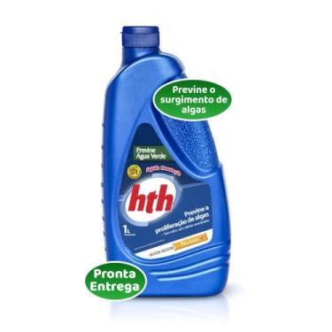Imagem de Algicida de Manutenção Para Piscinas Hth Previne Água Verde 1 Litro