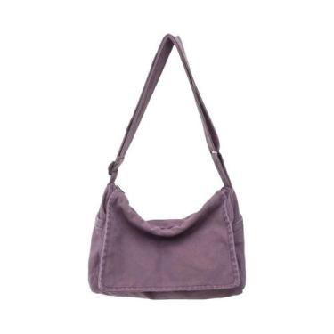 Imagem de Bolsa Mensageiro Casual Masculina De Grande Capacidade Para Férias, At