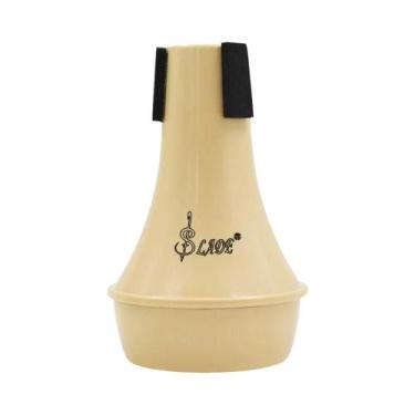 Imagem de Mini Abafador De Trompete ABS SLADE Semicerrado Silenciador Para Instr