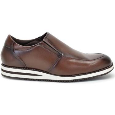 Imagem de Sapato Social Casual Masculino Loafer  Mocassim Super Leve e Macio - C
