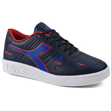 Imagem de Tênis Casual Infantil Diadora Fortaleza EC Jr Azul-Unissex