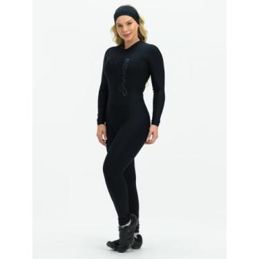 Imagem de Macacão De Ciclismo Feminino - Forro GEL - Preto Moving Savancini (750