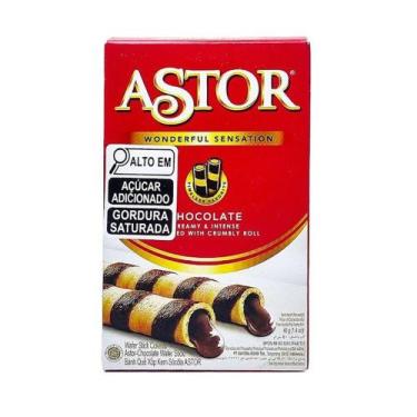 Imagem de Biscoito Wafer Sticks Double Chocolate Astor 40g