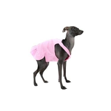 Imagem de Jardineira para Cachorro e Gato Pet - Bichinho Chic, Rosa, 07