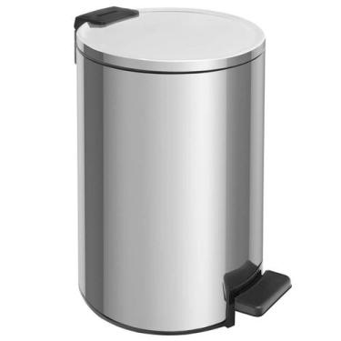 Imagem de Lixeira 12L Pedal e Balde Interno Removível Inox Tramontina Cozinha Ba