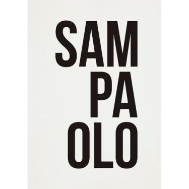 Imagem de Pôster Sampaolo A3 (sem moldura) - OUVE