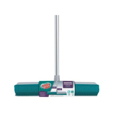 Imagem de Vassoura Emborrachada Multiuso Flash Limp 2 em 1 Cinza - Flashlimp, Ve