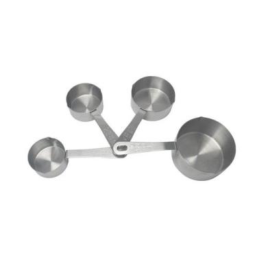 Imagem de Kit Medidora Com 4 Peças Inox Xícara FRG4082 Frigopro