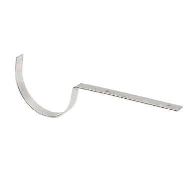 Imagem de Suporte para Calha Platibanda C 33 Galvanizada 477 Fixacao Segura em Sistemas Pluviais Calha Forte