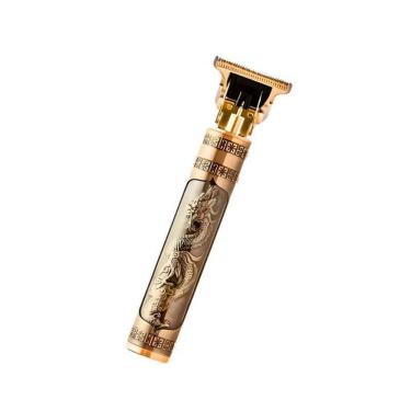 Imagem de Kit Máquina de Acabamento para Cabelo e Barba Utimix Profissional Vintage Barber Recarregável sem Fio Usb