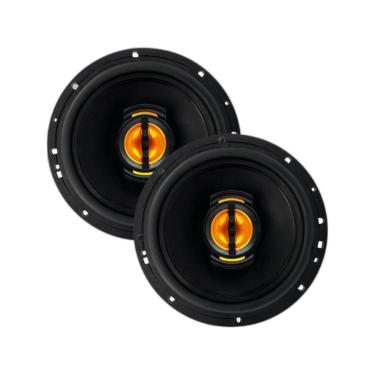 Imagem de Kit com 2 Alto-falantes 6 Polegadas Leson JB Flex 110W com Tweeter Piezzo e Borda Emborrachada