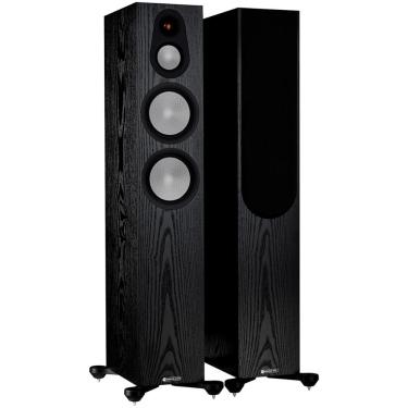 Imagem de Monitor Audio Silver 300 7G Par de Caixas Acústicas Torre 3-vias 200W - Preto Fosco