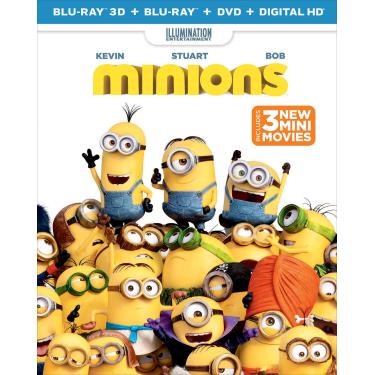 Imagem de Minions (Blu-ray 3D + Blu-ray + DVD + DIGITAL HD)