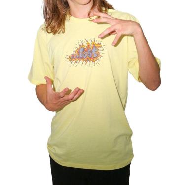 Imagem de Camiseta Lost Explosion Masculina Amarelo