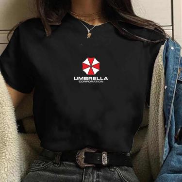 Imagem de Camiseta feminina algodao umbrella residente
