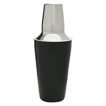 Imagem de Mimo Style Coqueteleira Ônix, 500ml, em Inox Com Detalhes na Cor Preta. Prepare Coquetéis Perfeitos Todas as Vezes. Resistente e Durável. Ideal para festas, bares, restaurantes, AN810X
