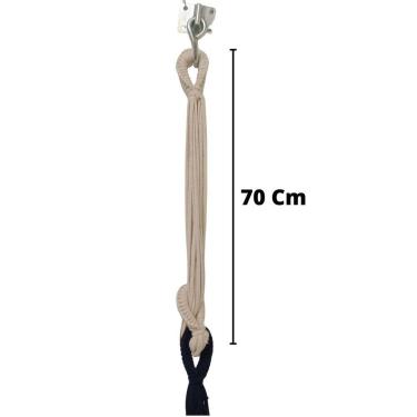 Imagem de Extensor de Rede Grande 100% Algodão (PAR) 70 CM