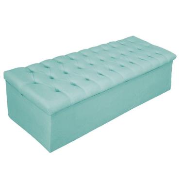 Imagem de Calçadeira Baú Estofada 160cm Queen Size Tiffany Adj Decor