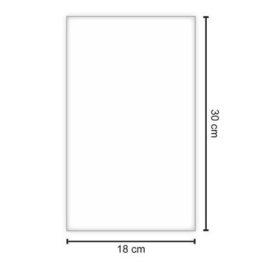 Imagem de Saco de Plástico 18 x 30cm com 0,06 micras de espessura com 1 Kilo