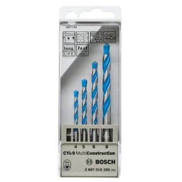 Imagem de Jogo de Brocas Bosch CYL-9 MultiConstruction Ø4-5-6-8mm