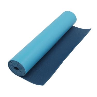 Imagem de Tapete yoga bicolor azul E verde 60CM X 1,66M