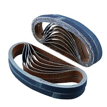 Imagem de 10 peças 330x10mm / 457x13mm cinto de lixamento cinto abrasivo 40 60 80 120 lixa lixa lixa lixadeira lixadeira polimento, 80 grãos, 330x10mm
