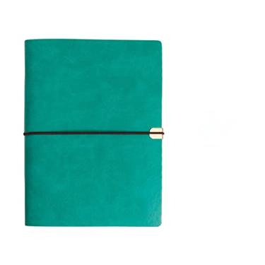 Imagem de A5 Caderno de Couro PU Multicolorido Pasta encadernada Agenda Planners Livro de Orçamento Escritório de Negócios Material Escolar Papelaria, E, 41 pçs