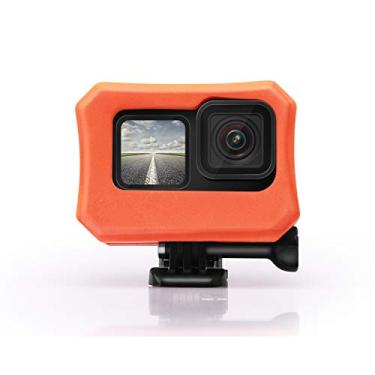 Imagem de Treabow Floaty para GoPro Hero 9 - Capa flutuante para câmera acessório flutuante anti-pia - Laranja