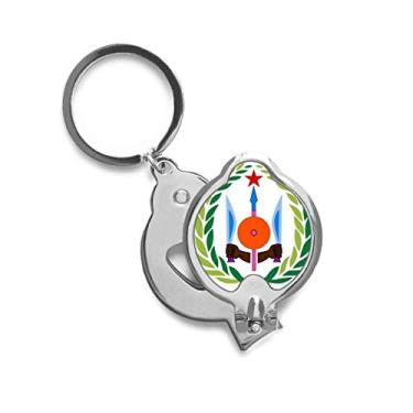 Imagem de Cortador de unhas Djibouti National Emblem Country Symbol Tesoura de aço inoxidável