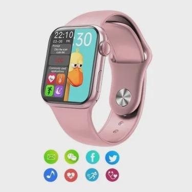Imagem de Relogio Smartwatch HW12 Inteligente - Conecta com Smartphone Samsung Xiaomi iPhone LG Motorola Nokia