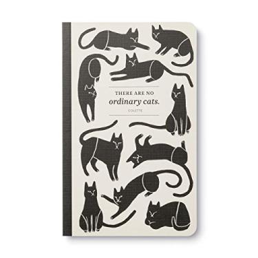 Imagem de Compendium Diário de capa mole – Não há gatos comuns. – Um diário Write Now com 128 páginas pautadas, 12,7 cm L x 20,3 cm A