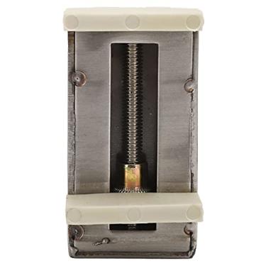 Imagem de Fechadura de porta, trava de segurança forte para consertar janela de tela profissional simples e bonita, sem necessidade de fazer furos para crianças para portas e janelas