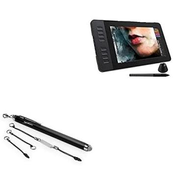 Imagem de Caneta Stylus BoxWave compatível com tablet Gaomon PD1161 (11,6 polegadas) – Caneta capacitiva EverTouch, caneta Stylus capacitiva de ponta de fibra para tablet Gaomon PD1161 Pen Display (11,6 polegadas) – preto