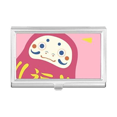Imagem de Estojo com porta-cartões de visita japonês para viagem, brinquedo da sorte