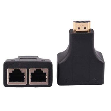 Imagem de Extensor Hdmi 30 Metros Via Cabo De Rede Utp Rj45 Cat5e.6