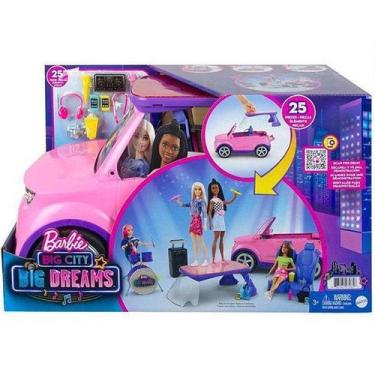 Imagem de Barbie Big City Dreams Carro E Palco Mattel Gyj25