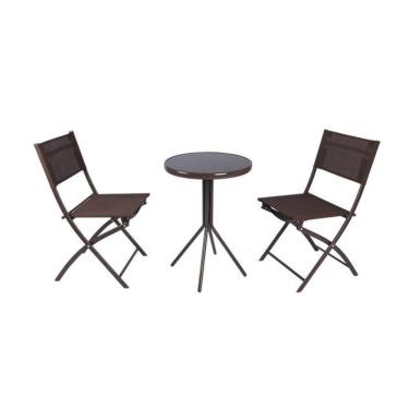 Imagem de Conjunto Sacada Capuccino 3 Peças Just Home Collection