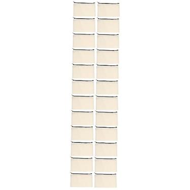 Imagem de Amosfun 36 Pçs Bolsa Bolsa Estojo De Viagem Zíperes De Lona Branca Suave Caneta De Papelaria Em Branco Zíper Maquiagem Sacos De Artesanato Multiuso Com Armazenamento DIY
